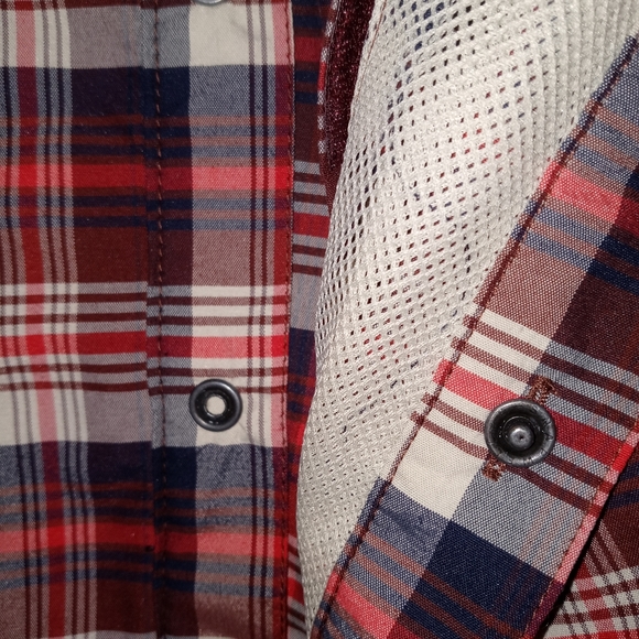 5.11 Tactical | Plaid Short Sleeve Mens Large - Picture 6 of 10